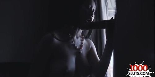 Asian teen interracial with cumshot