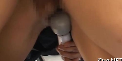 Nasty pussy drilling exercise