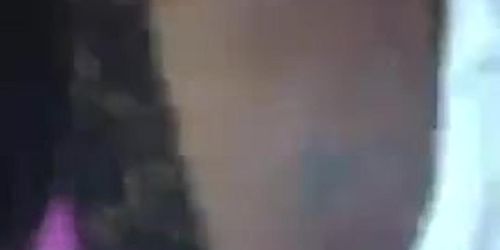 Backshots to ebony in panties