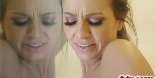Vanessa wants Abigail to feed her strawberries and then rub it to her nips