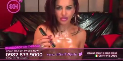 classic dionne on sin tv girls oil show