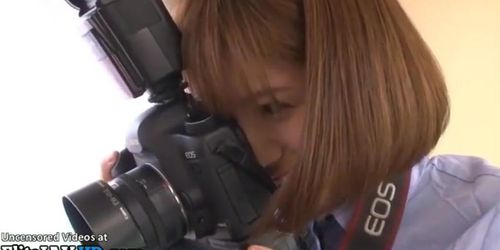 Japanese female photographer went too far