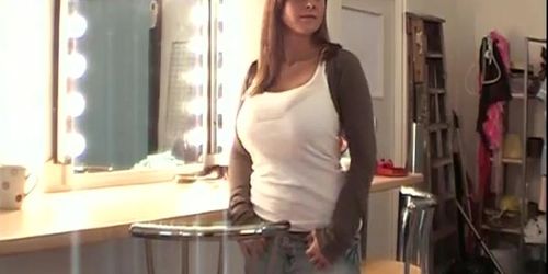 Candy Huge Tits Dressing Room (Kandy Cole)