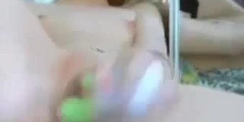 Perfect Blonde Teen Gets Extreme Orgasm From Toys