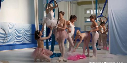 Lesbian Ballerinas Unleashed by ClubSweethearts