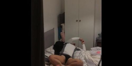 Spy Voyeur Young College Student Teen In Her Bed Hidden Cam