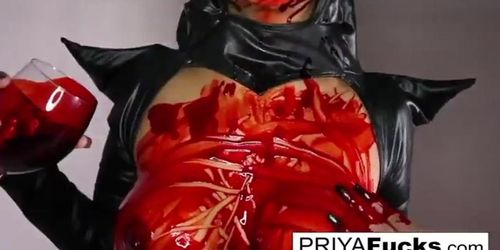 Priya Rai Halloween Solo Tease