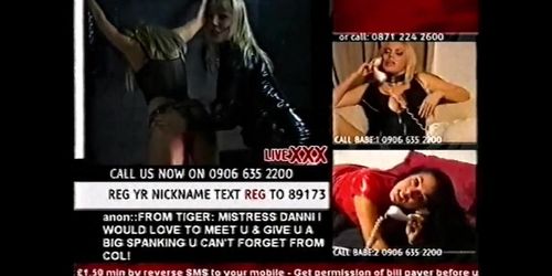 Live XXX Fetish Night freeview 7 July 2004