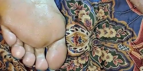 Mature BBW Puerto Rican Big Sexy Size 10 Calloused Meaty Soles Pt. 3