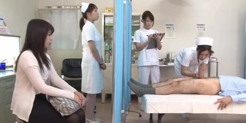 Husband hospital semen examination