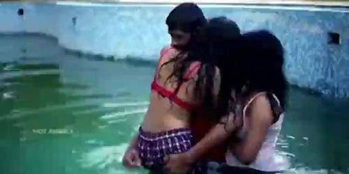 Fun in swimming pool