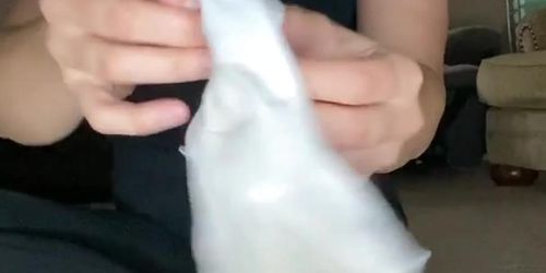 giantess sweaty sock tease