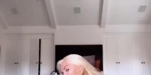 Lindsey Pelas Nude Black Thong Tease Video Leaked