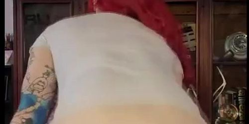 Ms Red Nude Vermilionvixen Onlyfans Dildo Riding Porn Video