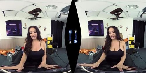 BaDoinkVR Anissa Kate Interrogating You With Her Pussy In Virtual Reality