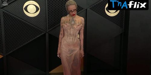 Doja Cat Breasts Scene  in The Grammy Awards