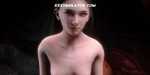 Skinny Girl - XXX Ritual - 3D GAMING Animation