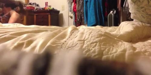 Amateur Couple Fuck in Bedroom