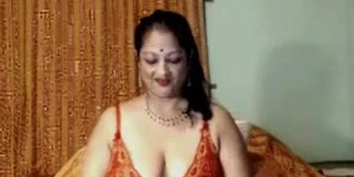 Dirty Indian Grandmother Shows Off