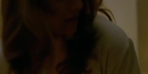 Alexandra Daddario nude scene in (True Detective)