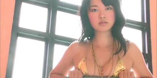 Asian golden bikini softcore