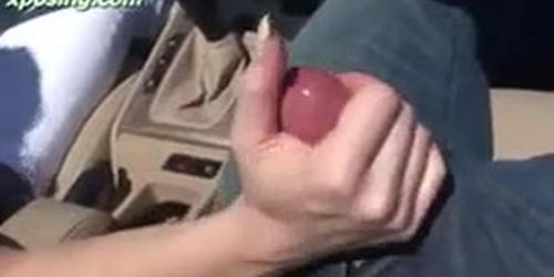 Cum from handjob