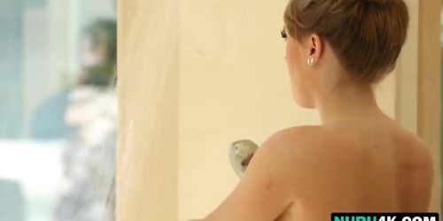 Massage Harley Jade Sideways Bathroom Big Dick
