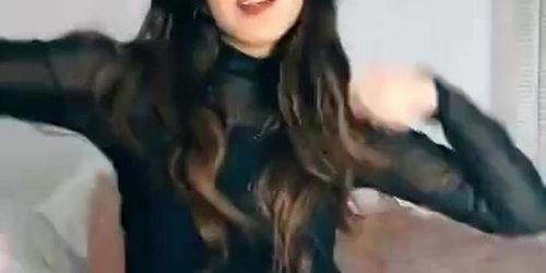 Tati Fernandez Bailando AyDiosMio de Karol G