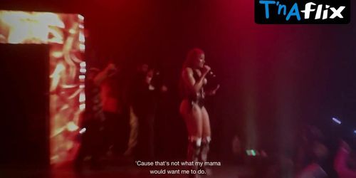 Megan Thee Stallion Thong,  Underwear Scene  in Megan Thee Stallion: In Her Words