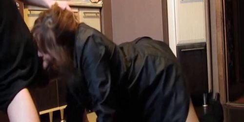 Sucking Cock In The Kitchen - video 1