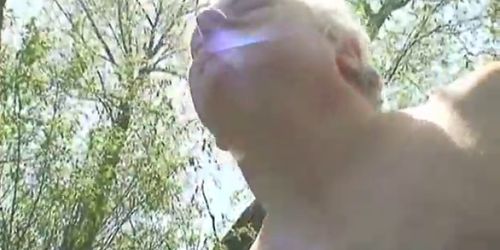 Teen redhead girl sucking and fucking part4 (Old Man)