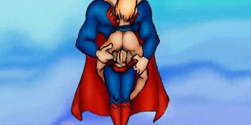 Superman and Supergirl orgies