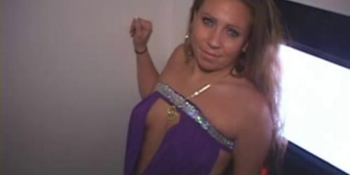 Gambling Gal Hits a Triple Creampie Jackpot in the Gloryhole