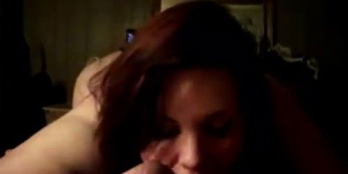Crazy amateur girlfriend sucking fast