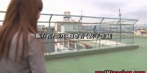 Kotone Amamiya Hot teacher gives part1