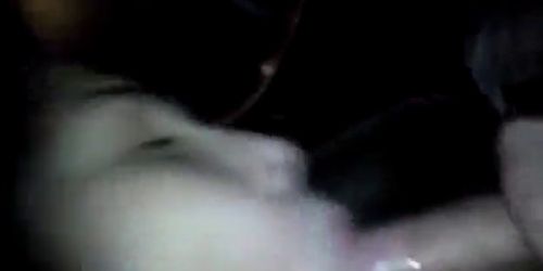 Teen sucks dick in car