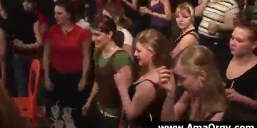 Amateur sugar gets nailed by a stripper at a party