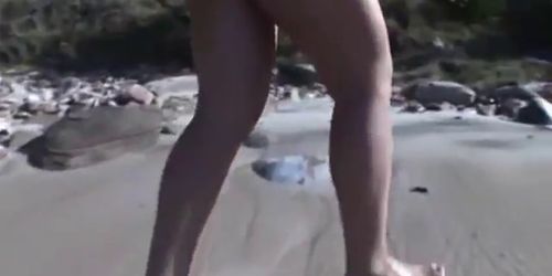 Cinthia Santos Fucked Hard on the Beach