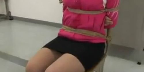 Sweet Asian Schoolgirl Tied Up