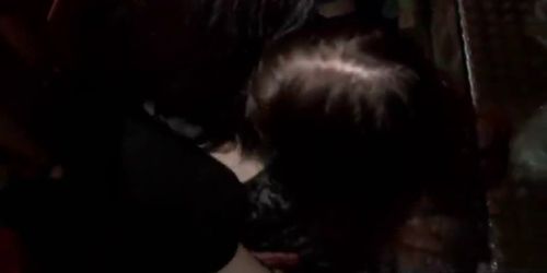 Black stripper fucking girl