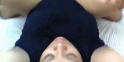 Latin wife gets fucked and takes sticky facial