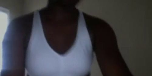 Webcam Orgasm my BLACK EX GF Tamara 20 years