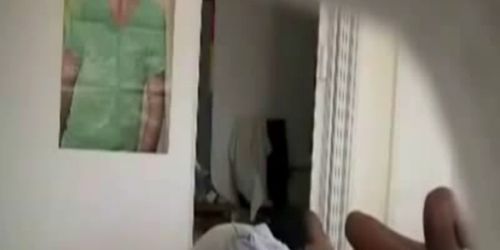 Cute latina teen caught masturbating on hidden cam (Talia )