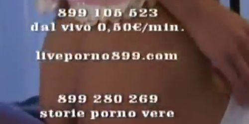 899 sesso no limits!!! 899 105 523 dal vivo da 0,50Ã¢?Â¬/min.