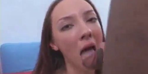 Young Russian teen girl loves black guy - Interracial fucking