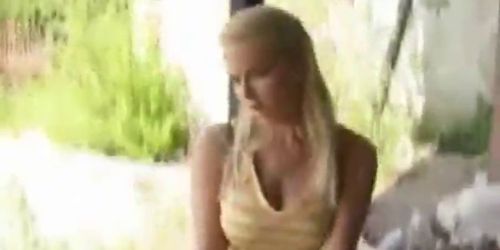 Huge tits blond blondes strptease