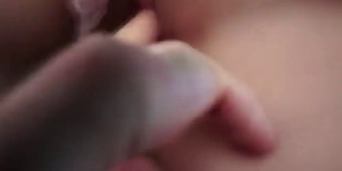 Balcony banging for this horny couple as people walk by