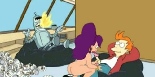 Futurama Cartoon Lesbian Sex - Futurama family sex - Tnaflix.com
