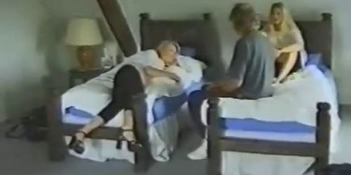 Two girls gets spanking