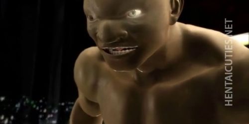 Horny 3D hentai bitch rides prick